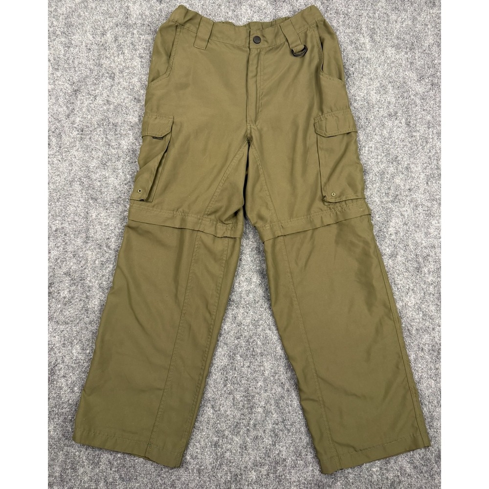 Boy Scouts of America Uniform Switchbacks Convertible Cargo Pants Green Small